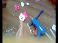 image Tutorial Gantungan Kunci Hello Kitty