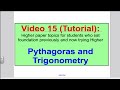trigonometry