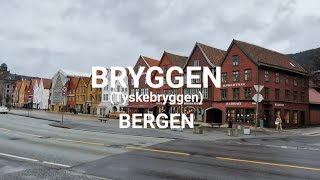Bryggen, Bergen Norway - Walk Tour