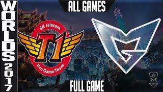 Skt Vs Ssg Grand-Final All Games Full World Championship 2017 Sk Telecom T1 Vs Samsung Galaxy