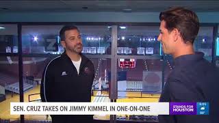 Sen. Cruz takes on Jimmy Kimmel in one-on-one Sen. Cruz takes on Jimmy Kimmel in one-on-one