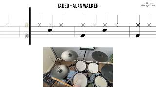 How to Play 🥁   Faded   Alan Walker
