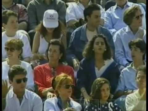 サバティーニ vs セレス（セレシュ） Roma 1992 決勝戦（ファイナル）　 7／11