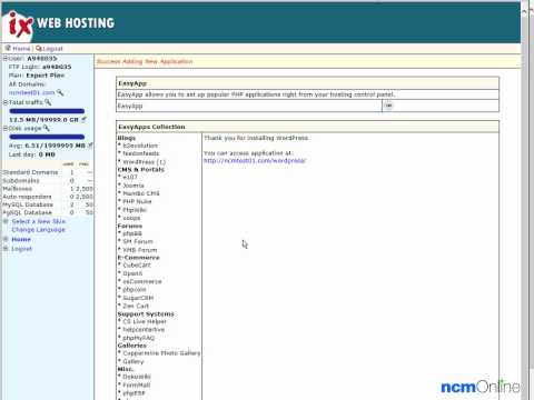 Gambar ix web hosting cpanel login