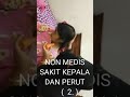 PANDAAN,NON MEDIS KEPALA DAN PERUT SAKITNYA MINTAK AMPUN,PENGOB ALTER BUK NING PANDAAN