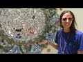 Georgina Sattva Academy Student teaches us how to make Beautiful Mosaic Art! Part 4/4