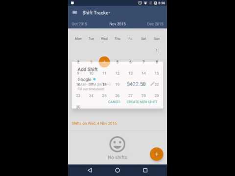 Shift Tracker Pro Business app for Android Preview 1