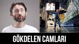 Gökdelen camlarını neden hala insanlar temizliyor?