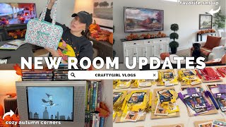 Vlogtober Day 1 Fall Home Vlog Dollar Tree Finds Cozy Fall Corners & Updates