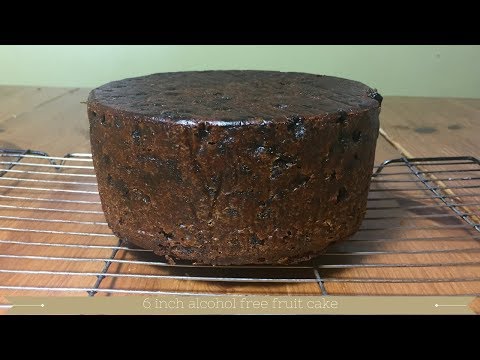 VIDEO : 6 inch round alcohol free fruit cake - step by step video tutorial showing how to bake a 4step by step video tutorial showing how to bake a 4inchdeep 6step by step video tutorial showing how to bake a 4step by step video tutorial  ...
