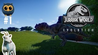 TEK LOKMADA YUTTU - Jurassic World Evolution #1 [Türkçe]