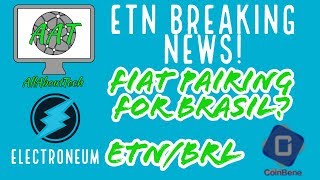 Electroneum BREAKING NEWS!! FIAT PAIRING FOR BRASIL ANNOUNCED!! THIS IS HUGE!