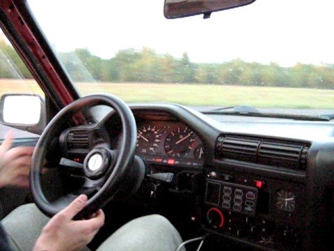 Bmw e30 325i drift onboard