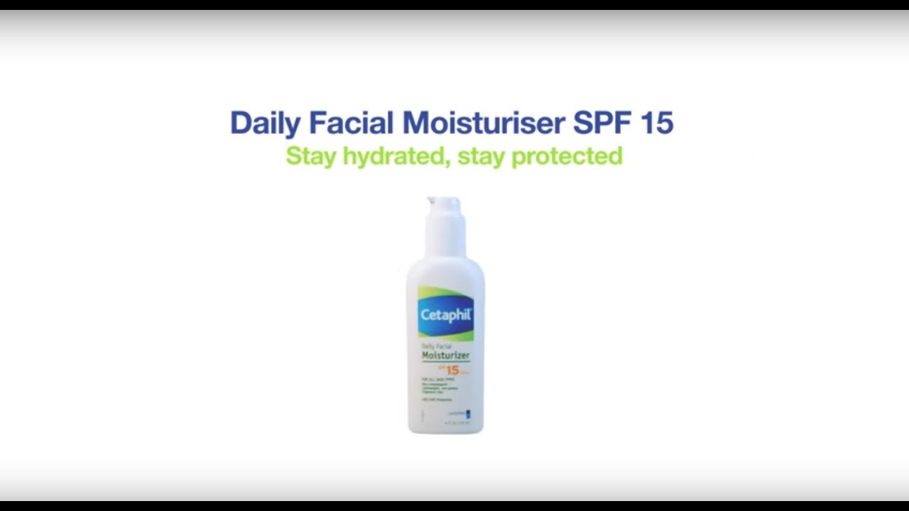 Gillette facial moisturizer with spf 15