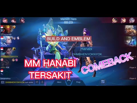 MM HANABI TERSAKIT || BUILD AND EMBLEM ~ COMEBACK