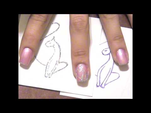 Pink & Silver Baby Phat Nail Art For Fabulous Summer Nails!