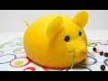Cocina (decoración): Ratón limón. Mouse lemon.