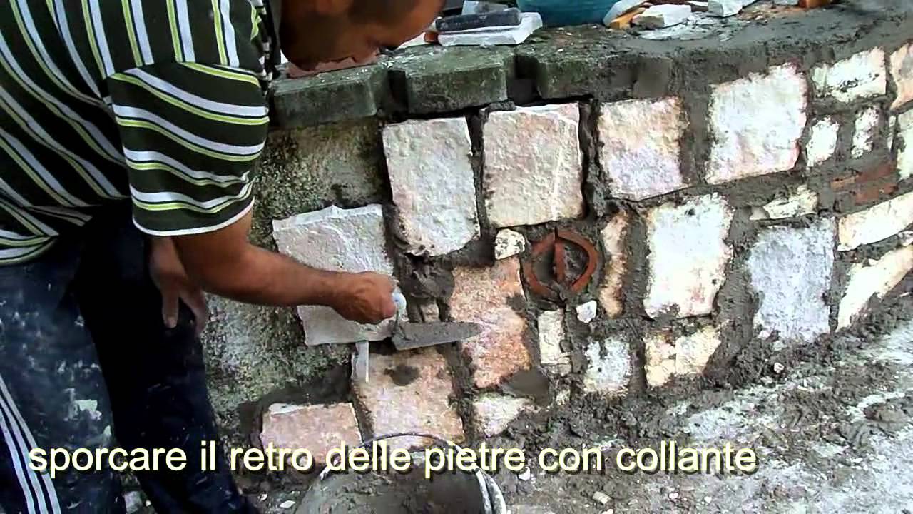Muro con pietre di fiume ~ canlic for . Rivestimento spaccati pietra grigia