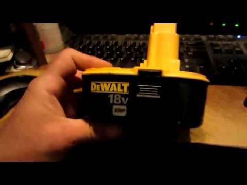 Repair/Revive/Recondition Cordless Tool Batteries | How To Save Money 