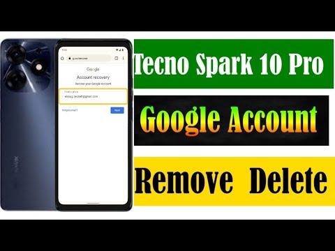 How To Remove Google Account In Tecno spark10 pro || How To Remove Google Account In Tecno spark10 pro ||