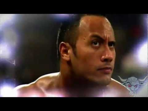 WWE The Rock Titatron with 2000 Theme