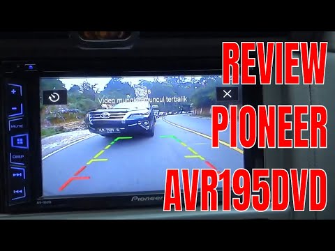 Full Review Head Unit Pioneer AVR 195DVD Car Audio