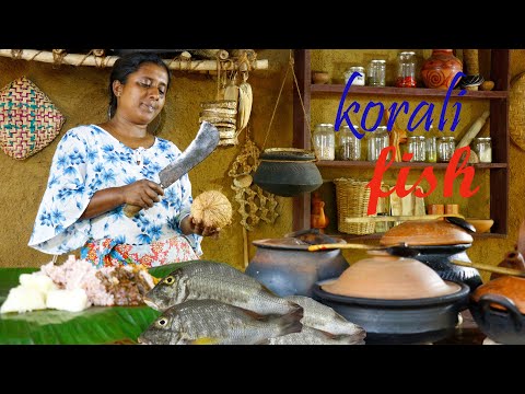 A(lake)korali fish curry to taste in the village.healthy diet for my children village kitchen recipe