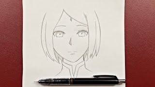 Anime Drawing How To Draw Sakura Haruno Step-By-Step