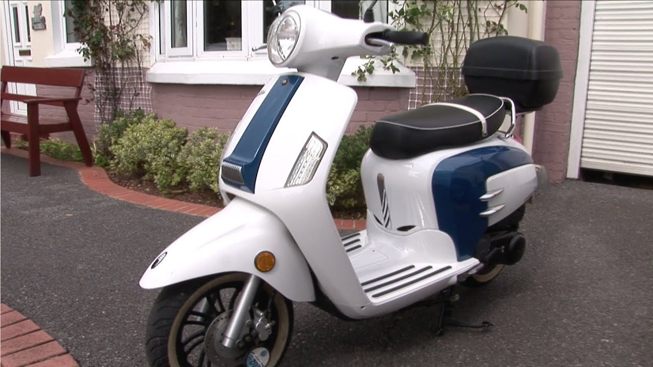 New 2014 Lambretta Scooter look-alike the 125cc Bellissima by WK