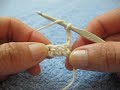 Como tejer el Punto Cruzado en tejido crochet, tutorial paso a paso.
