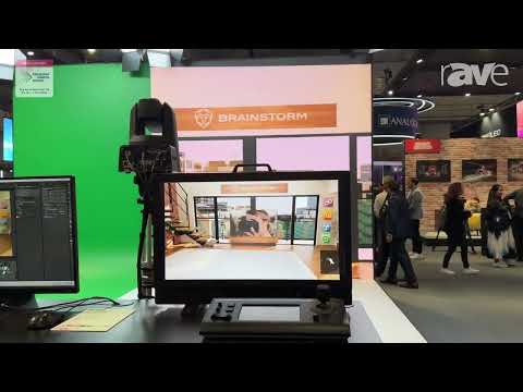 ISE 2024: Canon Demos XR/AR Cameras and Monitors for Video Production Using Brainstorm LED Displays