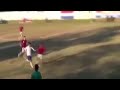 Paraguayan footballer kicks referee in the face during melee