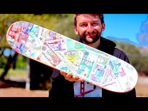 SKATING ON CURRENCY GRIP TAPE?!? | YOU MAKE IT WE SKATE IT EP. 219