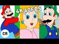 Hotel Mario All Cutscenes 4K/60FPS with Subtitles
