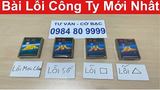 Bài Lỗi Côngty | Bài Lỗi Tam Giác ,Móc Câu ,Ô Vuông, Số Mới Bài Đẹp