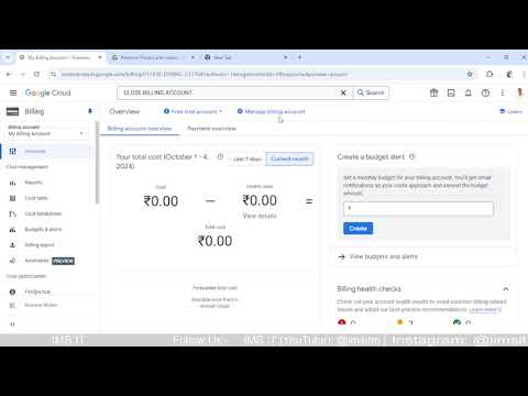 How to remove Google Cloud Billing Account| How to Close How to remove Google Cloud Billing Account| How to Close