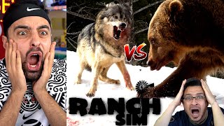 Kurt Vs Ayi Vs İnek Atima Emjan İsmi̇ni̇ Verdi̇m Ranch Si̇mulator