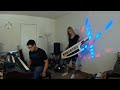 Lara and Jonathan play 'Eye of the Tiger' ON KEYTAR!!!
