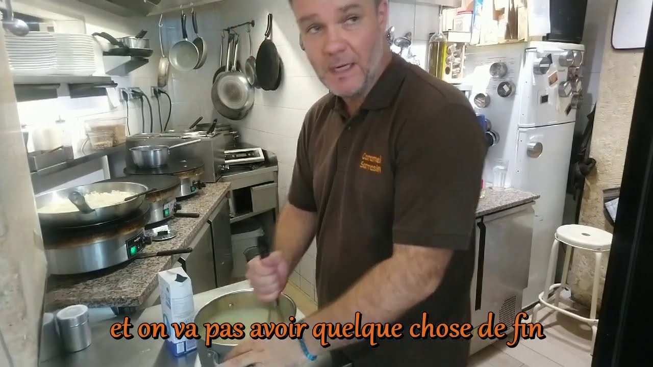 Recette de la pâte à Crêpes chez Caramel Sarrasin