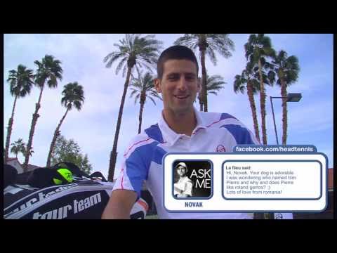 HEAD YouTek TV Fエースbook Tour Interview featuring Novak ジョコビッチ -- Part 2