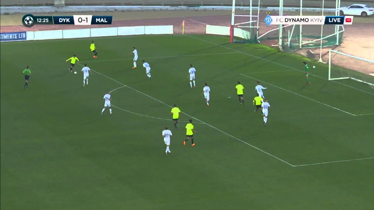 Динамо Киев - Малага 0:2 видео
