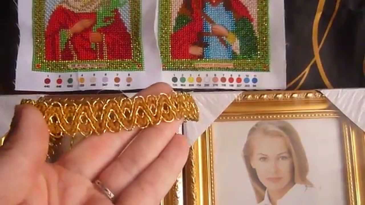 Вышивка бисером как оформить в рамку Вышивка бисером как оформить в рамку