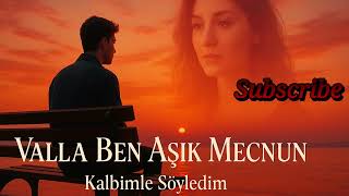 Valla Ben Aşık Mecnun Turkish Love Song 2025 Official Audio