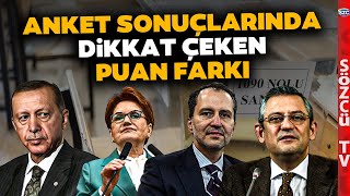 Son Seçim Anketi Sonuçları! Sürprizler Var! Fatih Erbakan ve Meral Akşener'in Oy
