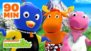 Backyardigans Go On Tropical Adventures W Uniqua, Pablo & Tyrone 90 Minutes The Backyardigans