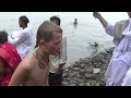 bathing in ganga