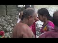 bathing in ganga