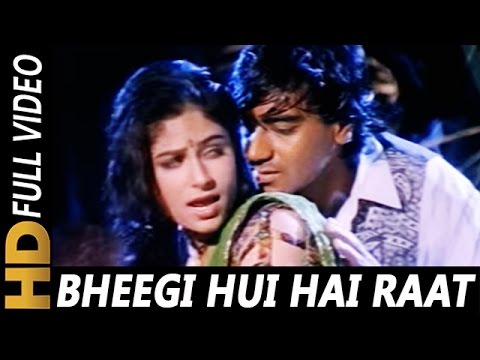 Bheegi Hui Hai Raat Magar | Kumar Sanu, Kavita Krishnamurthy | Sangram 1993 Rain Song | Ajay Devgan | Gaane sune ansune Bheegi Hui Hai Raat Magar | Kumar Sanu, Kavita Krishnamurthy | Sangram 1993 Rain Song | Ajay Devgan | Gaane sune ansune