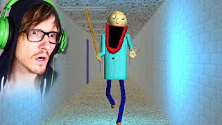 The Early Version Of Baldis Basics Was Scary...