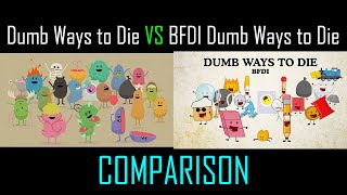 Dumb Ways To Die Vs Orange Pens Bfdi Dumb Ways To Die Comparison